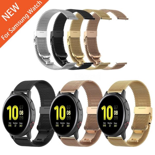 watch bands for samsung galaxy active 2 metal milanese strap 44mm 40mm/galaxy 46mm 42mm smartwatch band gear sport/s3 watchbands, Black;brown
watch bands for samsung galaxy active 2 metal milanese strap 44mm 40mm/galaxy 46mm 42mm smartwatch band gear sport/s3 watchbands, Black;brown