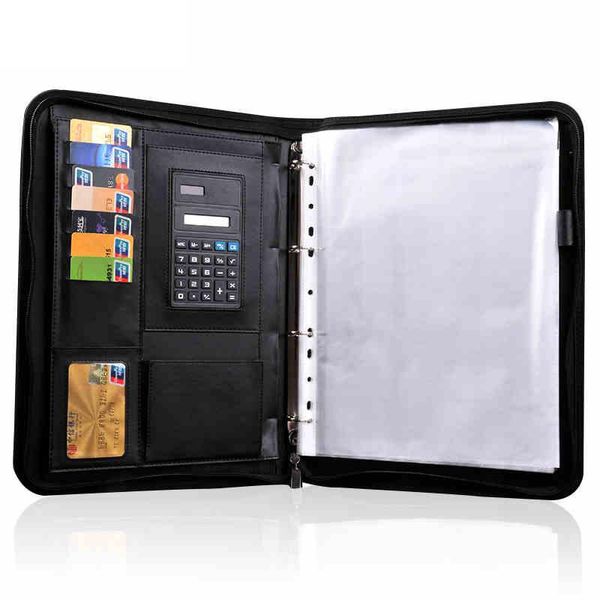 business card files ruize soft cover leather folder organizer for document multifunction a4 file manager padfolio with calculator
business card files ruize soft cover leather folder organizer for document multifunction a4 file manager padfolio with calculator
