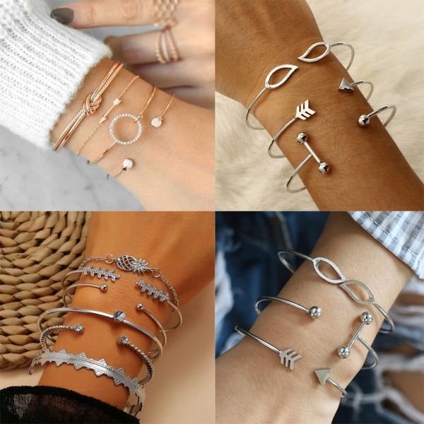 bangle 4/3 pcs/set vintage bracelet set for women ladies round geometric design bangles crystal stone jewelry, Black 
bangle 4/3 pcs/set vintage bracelet set for women ladies round geometric design bangles crystal stone jewelry, Black