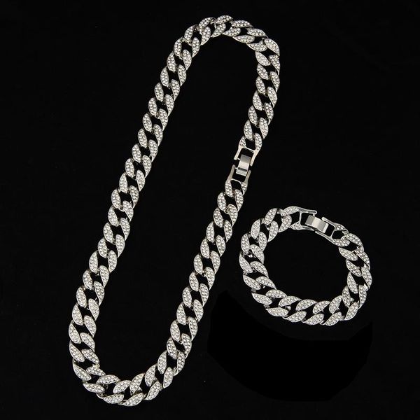 16mm miami set cuban chains necklace punk gold silver color hip hop bling rapper necklaces jewelry for men
16mm miami set cuban chains necklace punk gold silver color hip hop bling rapper necklaces jewelry for men