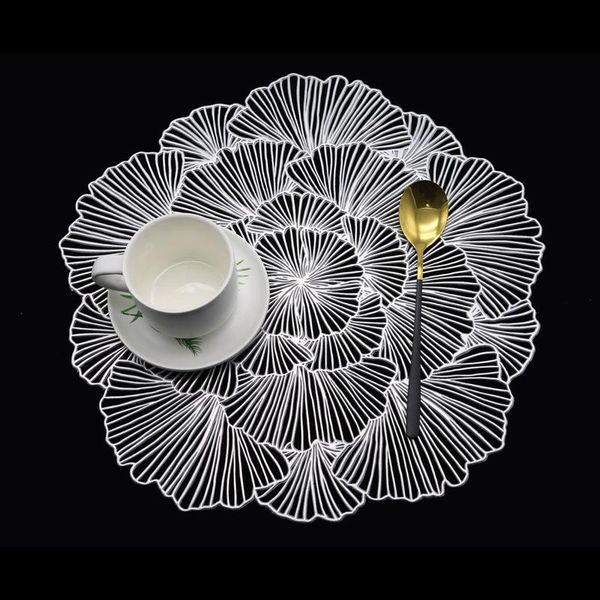 mats & pads heat insulation table mat pvc stamping bowl resistant non-slip placemat home wedding kitchen decor
mats & pads heat insulation table mat pvc stamping bowl resistant non-slip placemat home wedding kitchen decor