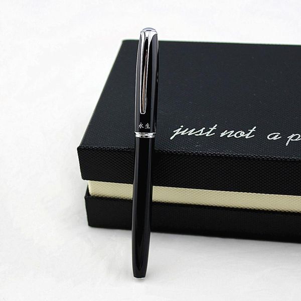 classic nostalgic fountain pen metal silver clip / cap ink iridium fine nib 0.38mm /0.8mm for student pens
classic nostalgic fountain pen metal silver clip / cap ink iridium fine nib 0.38mm /0.8mm for student pens