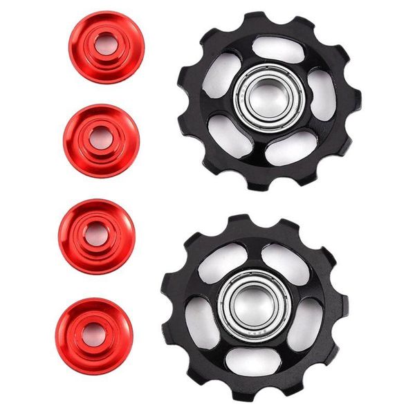 bike derailleurs 2pcs 11t cycling bicycle parts aluminum alloy derailleur bearing jockey wheel rear pulleys
bike derailleurs 2pcs 11t cycling bicycle parts aluminum alloy derailleur bearing jockey wheel rear pulleys