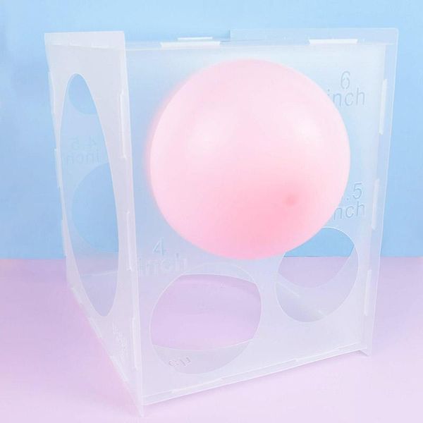 11holes balloon sizer box 2-10inch plastic square measuring for wedding birthday baloon accessories party decoration
11holes balloon sizer box 2-10inch plastic square measuring for wedding birthday baloon accessories party decoration
