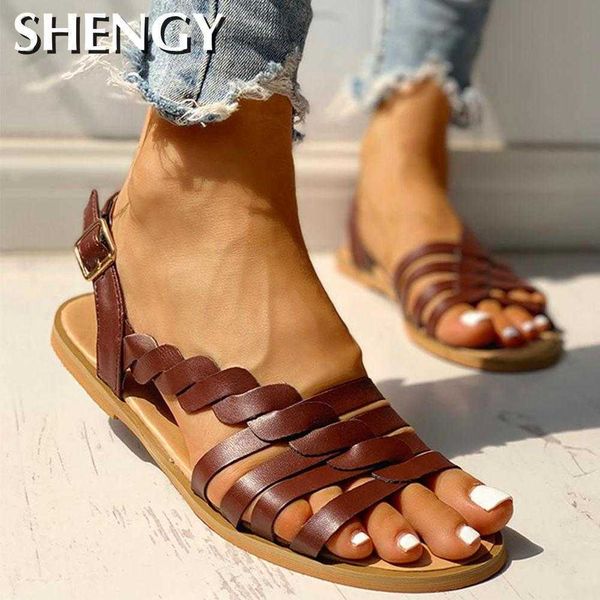 2020 women's office sandals gladiator casual flat beach vacation summer shoes woman sandals big size 43 y0721, Black
2020 women's office sandals gladiator casual flat beach vacation summer shoes woman sandals big size 43 y0721, Black