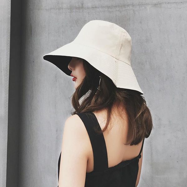 wide brim hats summer women bucket hat double side wear sun outdoor travel female panama fisherman cap, Blue;gray
wide brim hats summer women bucket hat double side wear sun outdoor travel female panama fisherman cap, Blue;gray