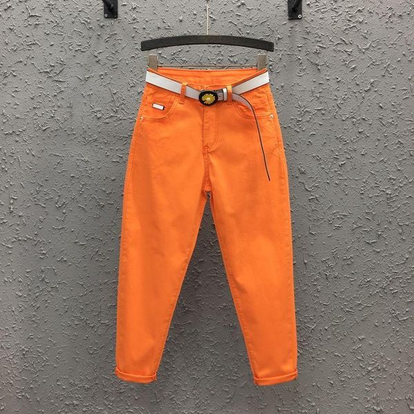 women's jeans orange ankle-length jean women denim trousers 2021 spring autumn all-match high waist loose casual harem pants strstch, Blue
women's jeans orange ankle-length jean women denim trousers 2021 spring autumn all-match high waist loose casual harem pants strstch, Blue