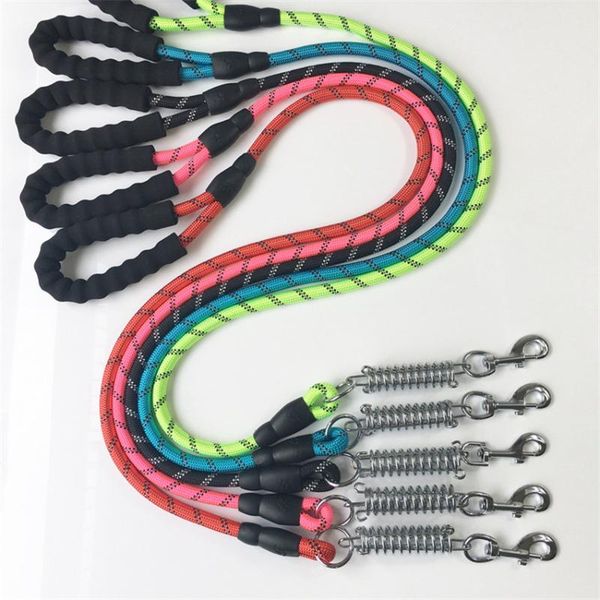 dog collars & leashes leash training walk for pet dogs traction rope nylon elasticity safety buffer accessories 150 cm correa perro dc01
dog collars & leashes leash training walk for pet dogs traction rope nylon elasticity safety buffer accessories 150 cm correa perro dc01