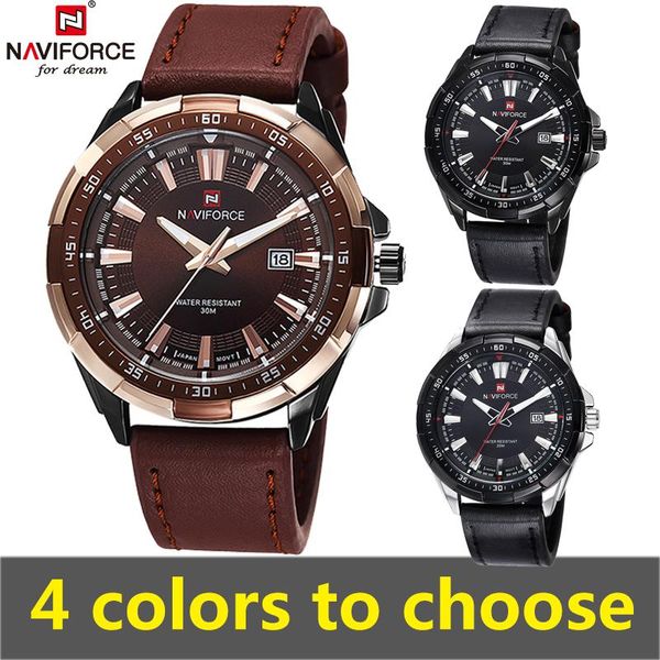 wristwatches naviforce army military wrist watches men 2021 sport waterproof quartz clock male wristwatch, Slivery;brown
wristwatches naviforce army military wrist watches men 2021 sport waterproof quartz clock male wristwatch, Slivery;brown
