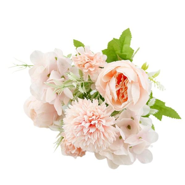peony hydrangea simulation home silk flower wedding bouquet for bride party decoration artificial flower supplies
peony hydrangea simulation home silk flower wedding bouquet for bride party decoration artificial flower supplies