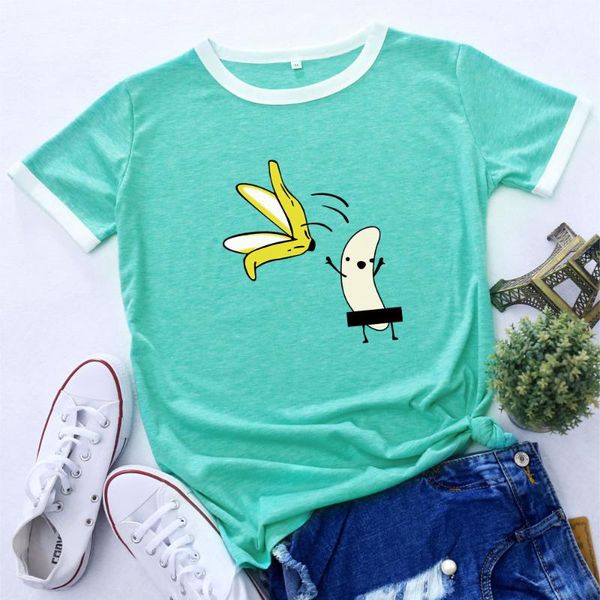 women's t-shirt funny naked banana fruit womens colorblock crewneck short shleeve cotton blend summer t-shirts graphic tees female prin, White
women's t-shirt funny naked banana fruit womens colorblock crewneck short shleeve cotton blend summer t-shirts graphic tees female prin, White