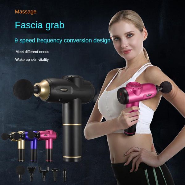 electric massagers 2021 version 9-speed frequency conversion fascia gun massage fitness machine massager impact muscles relax
electric massagers 2021 version 9-speed frequency conversion fascia gun massage fitness machine massager impact muscles relax