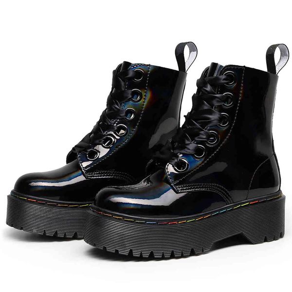 dress shoes women ankle boots 2021 winter ladies heels snow platform female chunky bright leather flat booties botas mujer p52j, Black
dress shoes women ankle boots 2021 winter ladies heels snow platform female chunky bright leather flat booties botas mujer p52j, Black