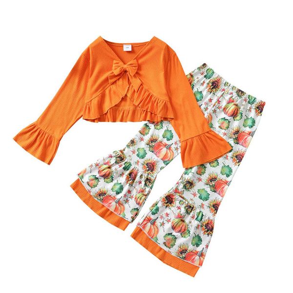girls outfits kids clothing sets baby clothes children suits autumn winter halloween pumpkin long sleeve flared pants 2pcs b8486, White
girls outfits kids clothing sets baby clothes children suits autumn winter halloween pumpkin long sleeve flared pants 2pcs b8486, White