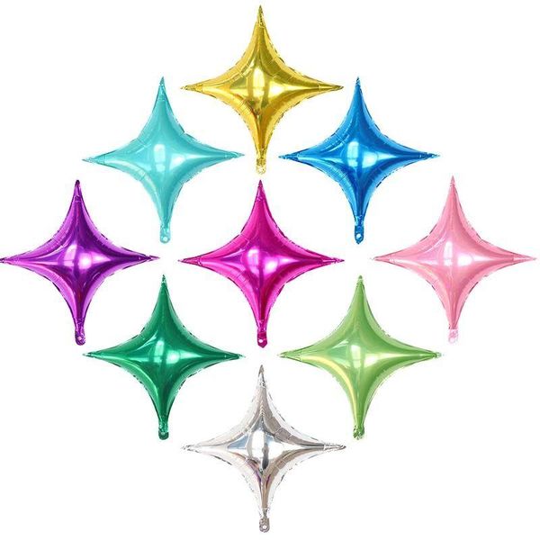 3pc 24inch four-pointed star aluminum foil helium balloon baby shower birthday party wedding decoration air globos kids toys
3pc 24inch four-pointed star aluminum foil helium balloon baby shower birthday party wedding decoration air globos kids toys
