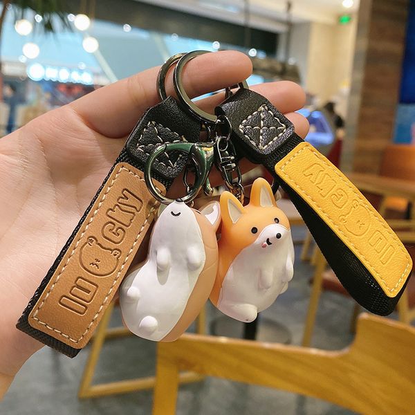 2021 fashion keychain new cute keji dog pendant creative net red car key chain cartoon small fresh gift, Silver
2021 fashion keychain new cute keji dog pendant creative net red car key chain cartoon small fresh gift, Silver