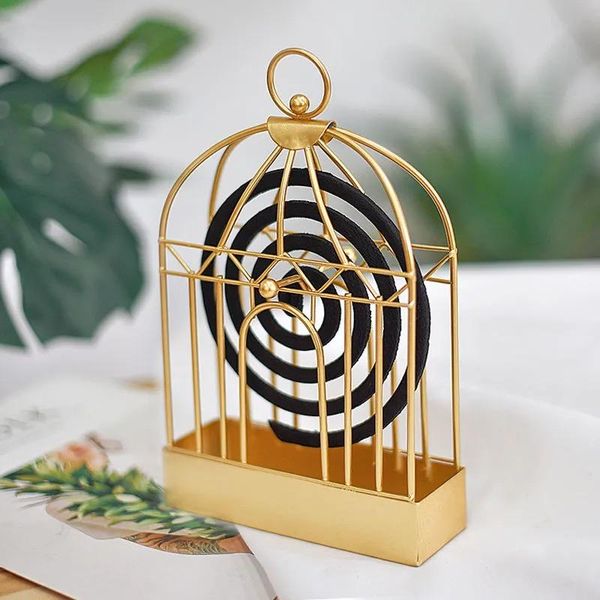 creative mosquito coil holder nordic style birdcage shape summer day iron repellent incenses rack plate home decoration party favor
creative mosquito coil holder nordic style birdcage shape summer day iron repellent incenses rack plate home decoration party favor
