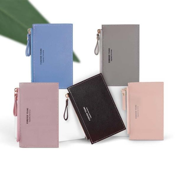 card holders mini ladies coin purse case fashion pu function zipper ultra-thin holder men's and women's holiday gifts, Brown;gray
card holders mini ladies coin purse case fashion pu function zipper ultra-thin holder men's and women's holiday gifts, Brown;gray