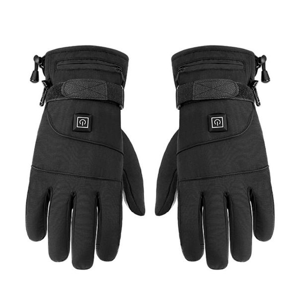 cycling gloves heated soft sports riding hiking electric thermal skiing outdoor windproof warm for winter driving 3 gears, Black
cycling gloves heated soft sports riding hiking electric thermal skiing outdoor windproof warm for winter driving 3 gears, Black