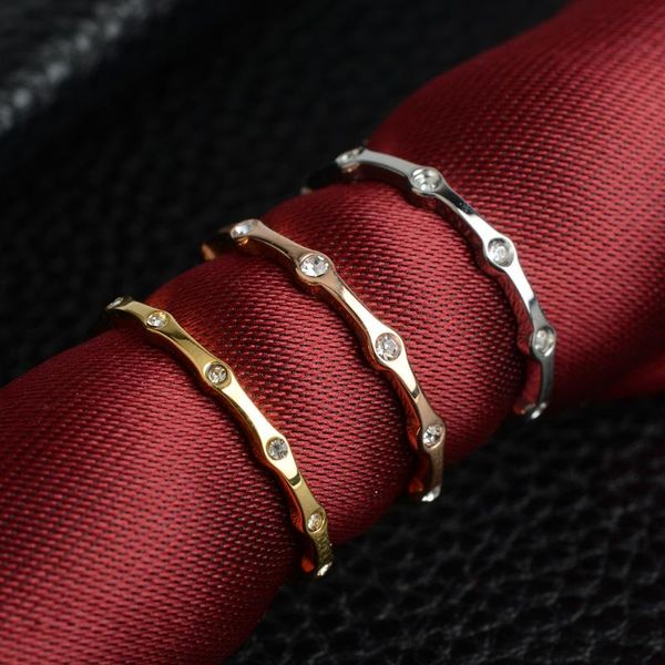 cluster rings titanium steel simple design round gold color for women handmade geometry finger ring female jewelry gifts drop, Golden;silver
cluster rings titanium steel simple design round gold color for women handmade geometry finger ring female jewelry gifts drop, Golden;silver