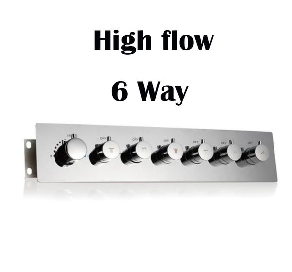 bathoom shower set system switch controller muti function 2/3/4/5/6 way water output polish panel solid brass thermostatic mixing valve bath
bathoom shower set system switch controller muti function 2/3/4/5/6 way water output polish panel solid brass thermostatic mixing valve bath