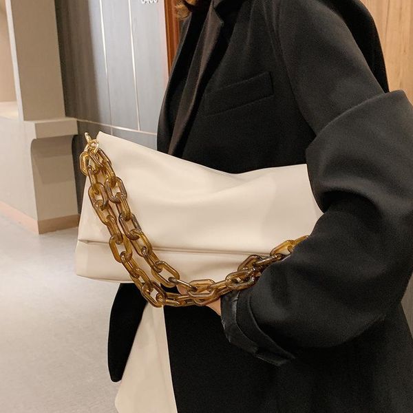 evening bags 2021 handbag shoulder bag commuter chain messenger folding underarm
