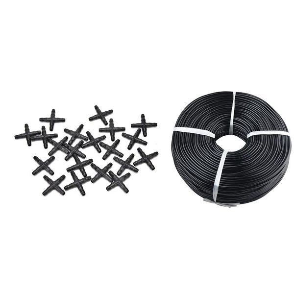 watering equipments 20 pcs black sprinkler irrigation tee pipe barb hose fitting joiner drip system for tube & 1pcs 4/7mm greenhouse garden
watering equipments 20 pcs black sprinkler irrigation tee pipe barb hose fitting joiner drip system for tube & 1pcs 4/7mm greenhouse garden