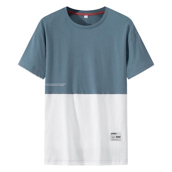 summer fashionable comfortable youth loose cotton men's fashion two-color stitching short sleeves t-shirts, White;black
summer fashionable comfortable youth loose cotton men's fashion two-color stitching short sleeves t-shirts, White;black