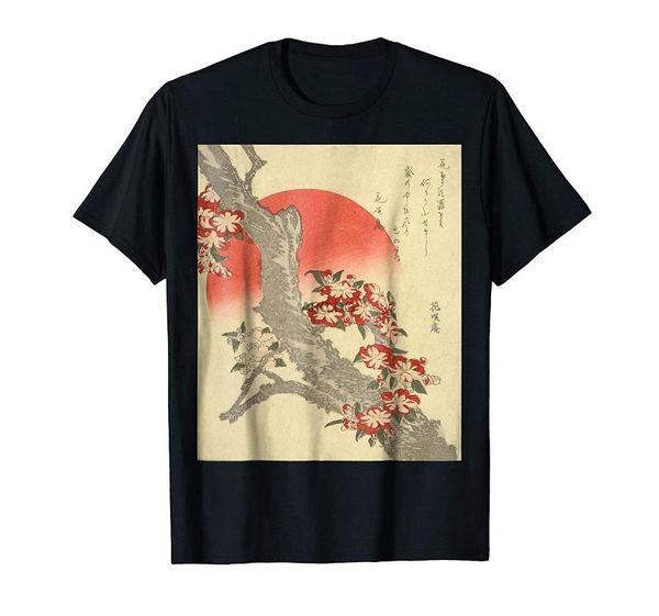 men's t-shirts cherry blossoms katsushika hokusai w poem by tawara tokyo, White;black
men's t-shirts cherry blossoms katsushika hokusai w poem by tawara tokyo, White;black