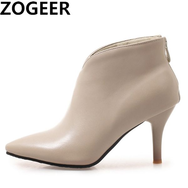 autumn spring women's ankle boots thin heel pointed toe elegant short boots women shoes large size beige green ankle boots 210428, Black
autumn spring women's ankle boots thin heel pointed toe elegant short boots women shoes large size beige green ankle boots 210428, Black