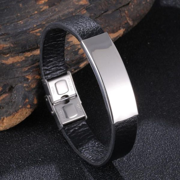 charm bracelets trendy accessories stainless steel men's leather bracelet magnet clasp adjustable closure big discount, Golden;silver
charm bracelets trendy accessories stainless steel men's leather bracelet magnet clasp adjustable closure big discount, Golden;silver