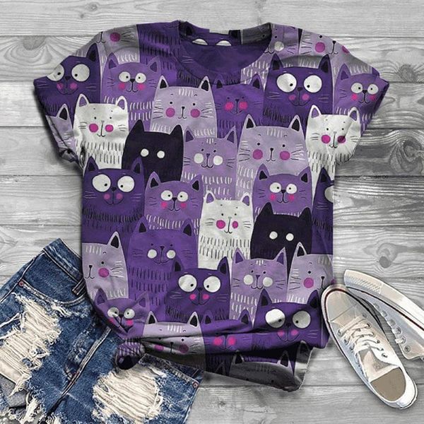 women's t-shirt spring summer women short sleeve 3d animal printed o-neck tee plus size s-3xl streetwear female colthing, White
women's t-shirt spring summer women short sleeve 3d animal printed o-neck tee plus size s-3xl streetwear female colthing, White