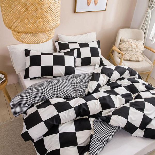 bedding sets classical plaid duvet cover set with pillowcases boys girls home bedclothes comforter covers twin full king size
bedding sets classical plaid duvet cover set with pillowcases boys girls home bedclothes comforter covers twin full king size