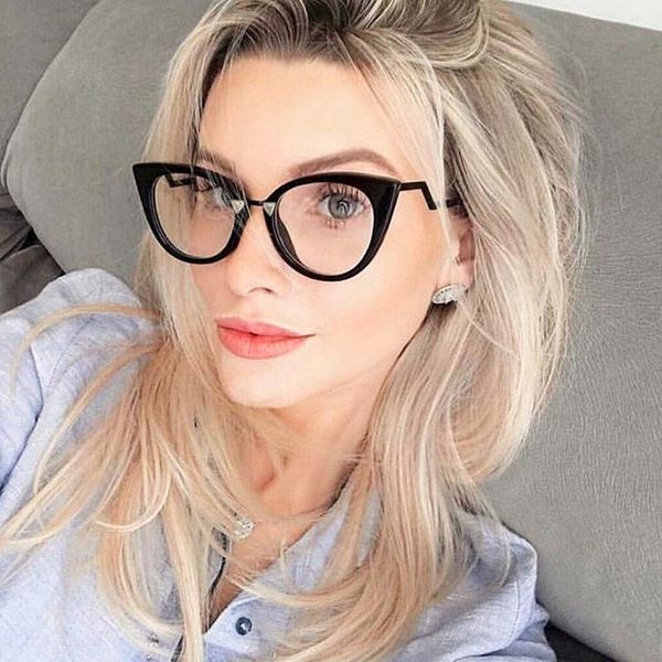 fashion sunglasses frames unique cat eye classic eyeglasses for women anti-blue light designer glasses elegant retro trend men computer eyew, Black
fashion sunglasses frames unique cat eye classic eyeglasses for women anti-blue light designer glasses elegant retro trend men computer eyew, Black