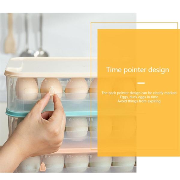kitchen storage & organization compartment refrigerator eggs box fresh-keeping rack container egg organizer preservation holder
kitchen storage & organization compartment refrigerator eggs box fresh-keeping rack container egg organizer preservation holder