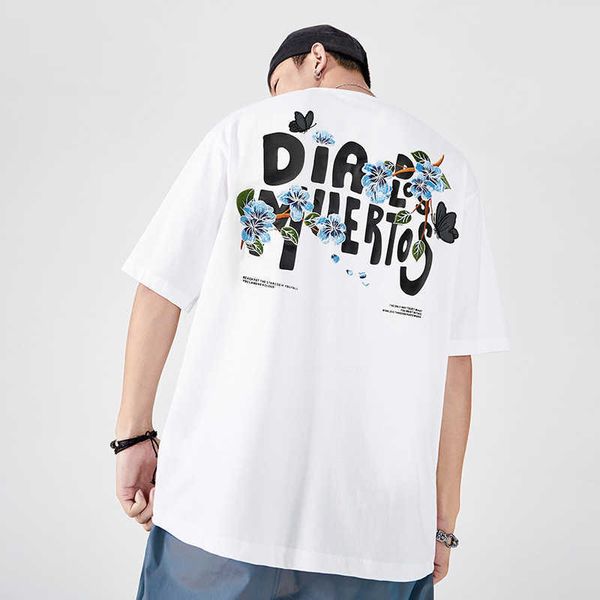 summer streetwear men t shirt cotton short sleeve t-shirt men's lovers street fashion letter printed embroidered flower 210527, White;black
summer streetwear men t shirt cotton short sleeve t-shirt men's lovers street fashion letter printed embroidered flower 210527, White;black