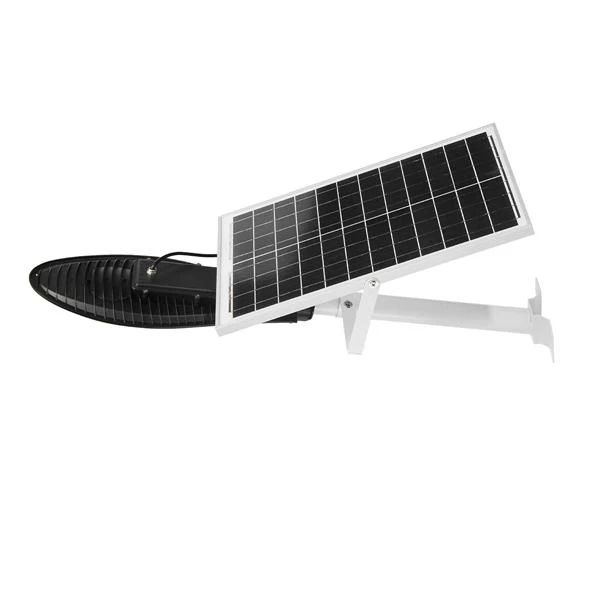 15w solar power light-controlled sensor led street light lamp with pole waterproof for outdoor road - black
15w solar power light-controlled sensor led street light lamp with pole waterproof for outdoor road - black