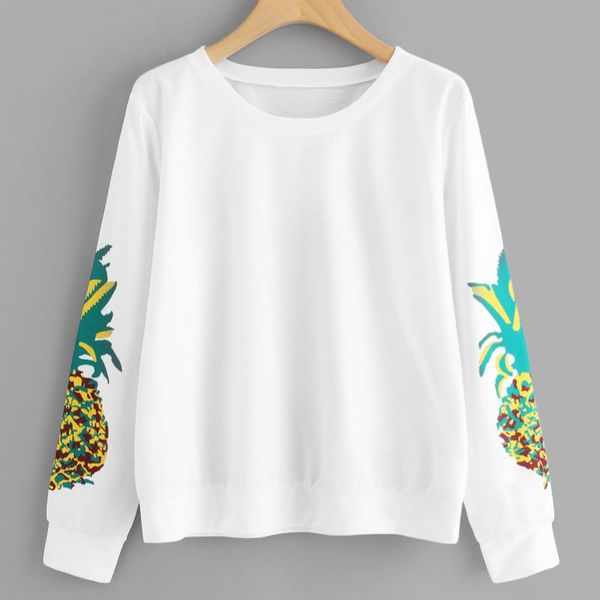 women's hoodies & sweatshirts kymakutu pineapple printed for women o neck pullover moletom feminino long sleeve female sudaderas mujer, Black
women's hoodies & sweatshirts kymakutu pineapple printed for women o neck pullover moletom feminino long sleeve female sudaderas mujer, Black