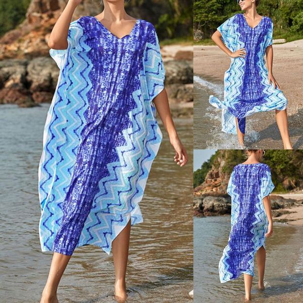 women's swimwear 2021 women beach cover up print loose dress party club plus size long sunscreen shirt smock wear, White;black
women's swimwear 2021 women beach cover up print loose dress party club plus size long sunscreen shirt smock wear, White;black
