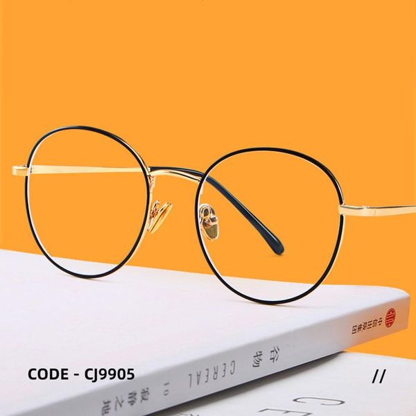 fashion sunglasses frames optical glasses for man and woman round metal frame eyewears computer spectacles anti-blue, Black
fashion sunglasses frames optical glasses for man and woman round metal frame eyewears computer spectacles anti-blue, Black