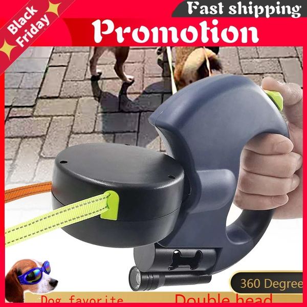 dog collars & leashes 360 degree double head traction rope nylon universal leash automatic retractable outdoor solid walking lead pet supply
dog collars & leashes 360 degree double head traction rope nylon universal leash automatic retractable outdoor solid walking lead pet supply