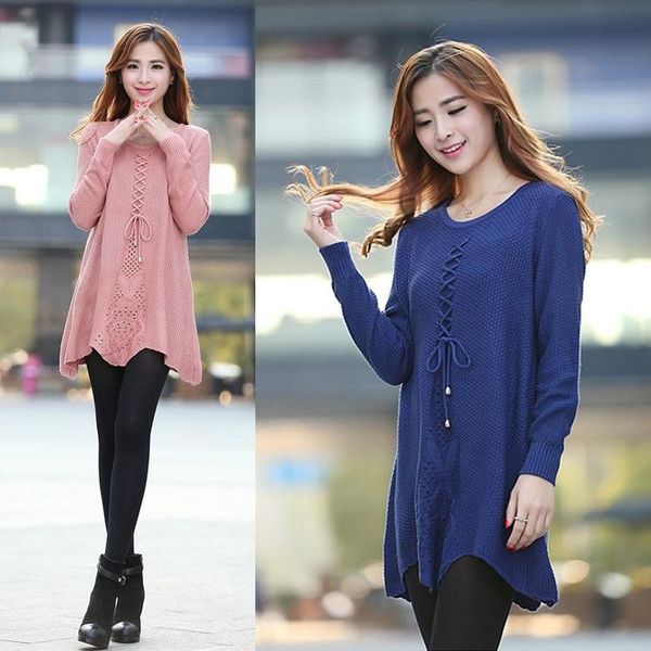 women's sweaters women sweater dress of fund 2014 autumn outfit paragraph cultivate in loose with long sleeve knit knitted, White;black
women's sweaters women sweater dress of fund 2014 autumn outfit paragraph cultivate in loose with long sleeve knit knitted, White;black
