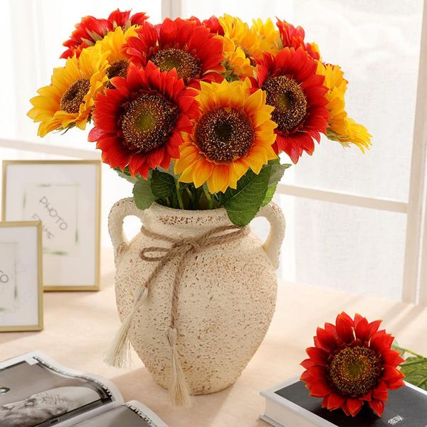 decorative flowers & wreaths 1bunch single head 5inch sardine sunflower silk cloth simulation artificial flower length45cm diy wedding home
decorative flowers & wreaths 1bunch single head 5inch sardine sunflower silk cloth simulation artificial flower length45cm diy wedding home