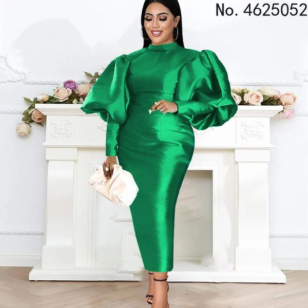 casual dresses plus size party for women 2021 fashion puff sleeve solid evening gowns elegant green female dress african clothes, Black;gray
casual dresses plus size party for women 2021 fashion puff sleeve solid evening gowns elegant green female dress african clothes, Black;gray
