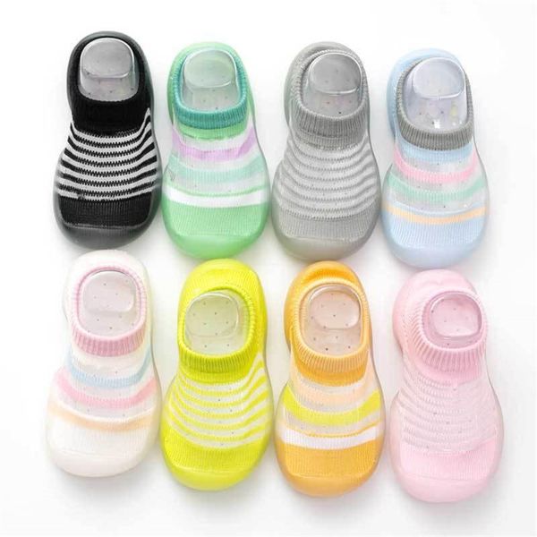 socks spring born striped soft bottom non-slip floor solid color toddler girl boy shoes with transparent rubber soles, Pink;yellow
socks spring born striped soft bottom non-slip floor solid color toddler girl boy shoes with transparent rubber soles, Pink;yellow