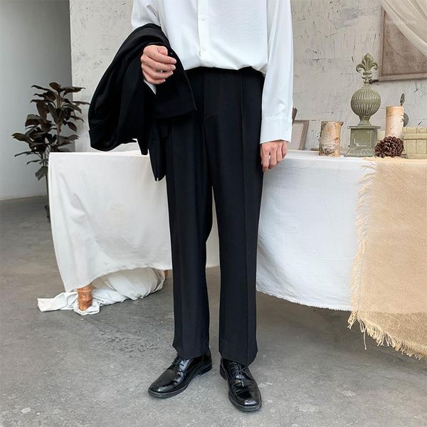 men's suits & blazers men casual suit pant male vintage fashion black straight streetwear trousers zipper polyester tz24k flat, White;black
men's suits & blazers men casual suit pant male vintage fashion black straight streetwear trousers zipper polyester tz24k flat, White;black