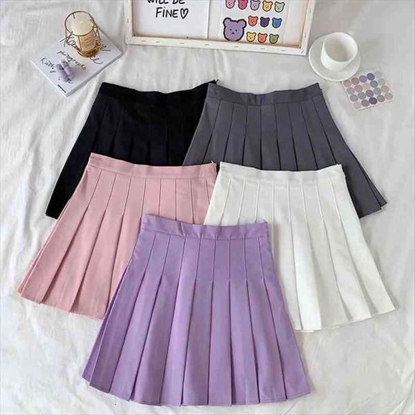 black skirt female summer high waist gothic anti-glare a-line pleated skirt short purple ins tide ulzzang
black skirt female summer high waist gothic anti-glare a-line pleated skirt short purple ins tide ulzzang