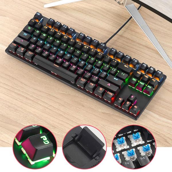 keyboards samtian profession gaming keyboard 87 keys wired mechanical rgb backlit green axis for pc computer lapgames
keyboards samtian profession gaming keyboard 87 keys wired mechanical rgb backlit green axis for pc computer lapgames