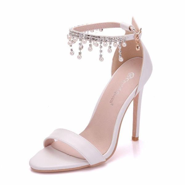 sandals women wedding banquet pu rhinestones buckle strap 11cm thin high heels round toe zapatos de mujer shoes size 35-42, Black
sandals women wedding banquet pu rhinestones buckle strap 11cm thin high heels round toe zapatos de mujer shoes size 35-42, Black