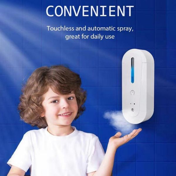 liquid soap dispenser 1pcs wall hanging intelligent alcohol atomizer dispensers no contact automatic induction spray sterilizer bathroom fix
liquid soap dispenser 1pcs wall hanging intelligent alcohol atomizer dispensers no contact automatic induction spray sterilizer bathroom fix